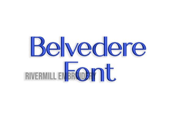 Belvedere Font Review