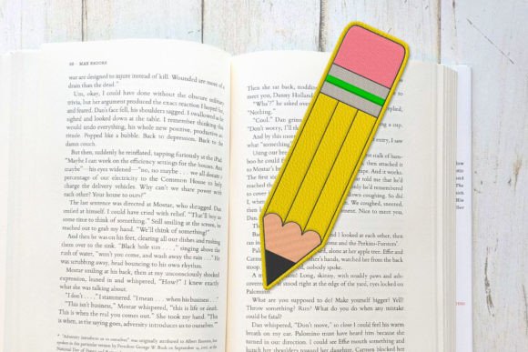 Pencil Bookmark: A Thoughtful, Teacher-Ready Embroidery Design
